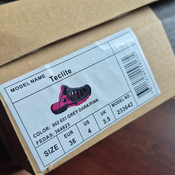 BNIB McKinley Slider Sandals Pink Black EU36.5 - Picture 8 of 8